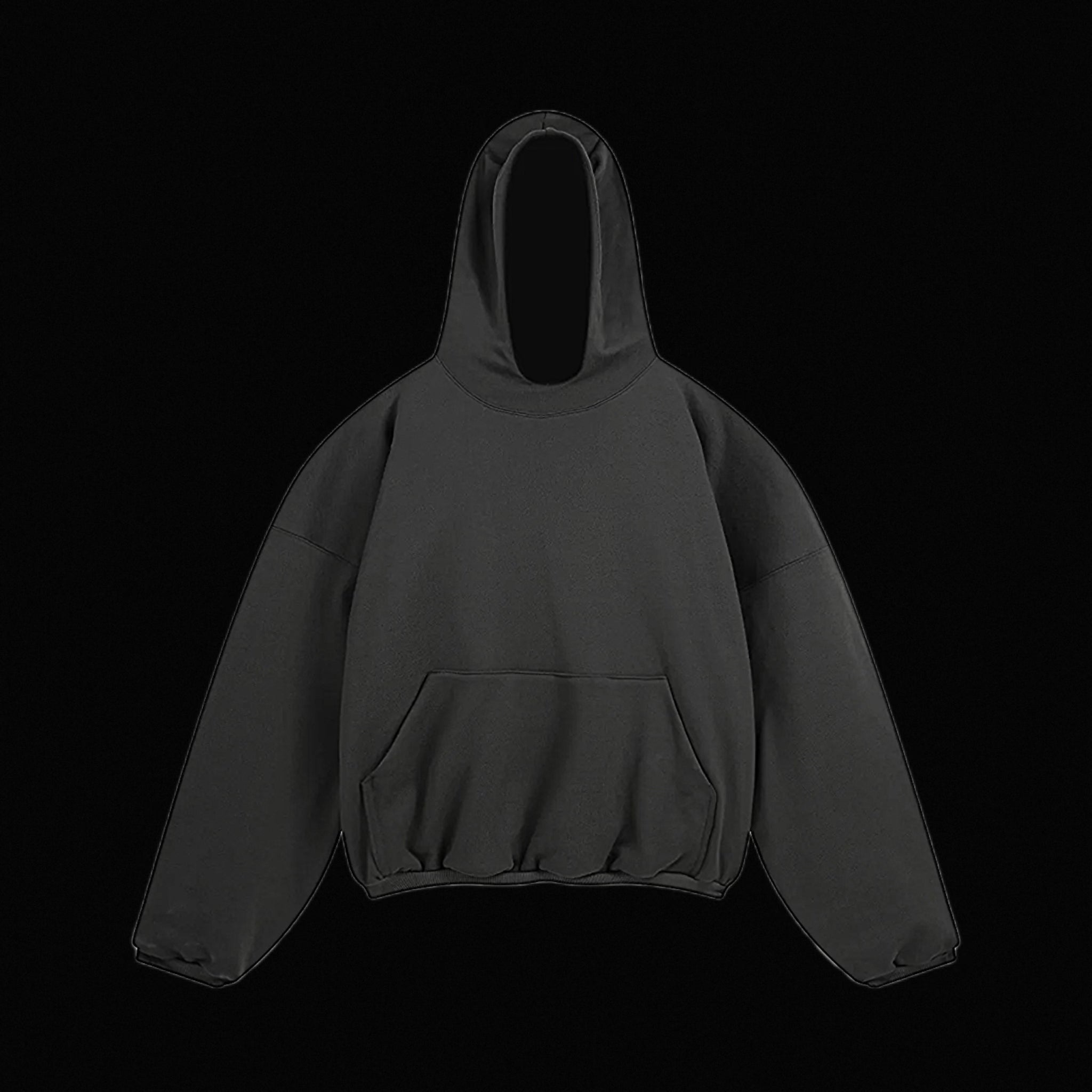 Balahon Hoodie Oversize Unisex Silver (3 colors)