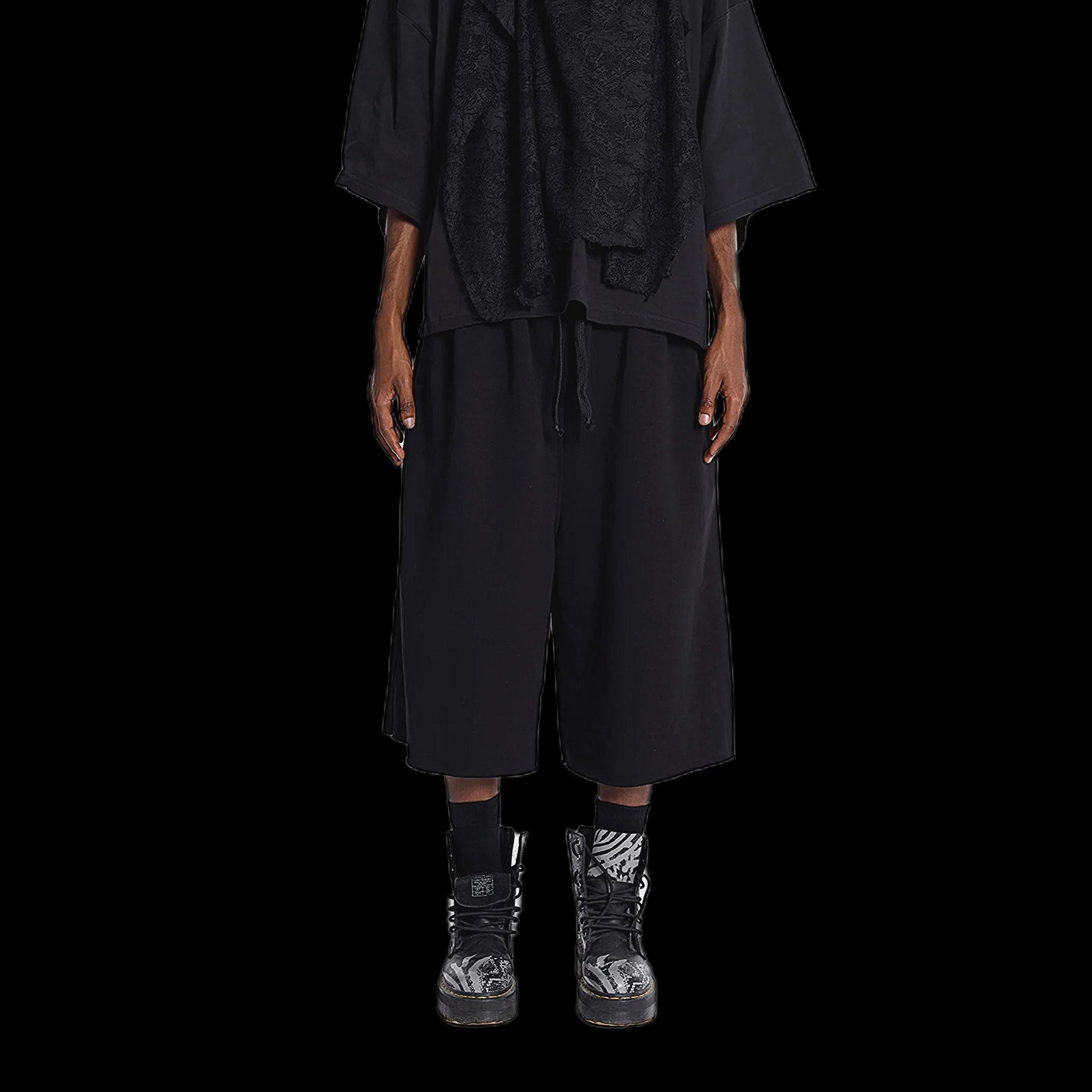 350 GSM SS1 SHORTS UNISEX BLACK
